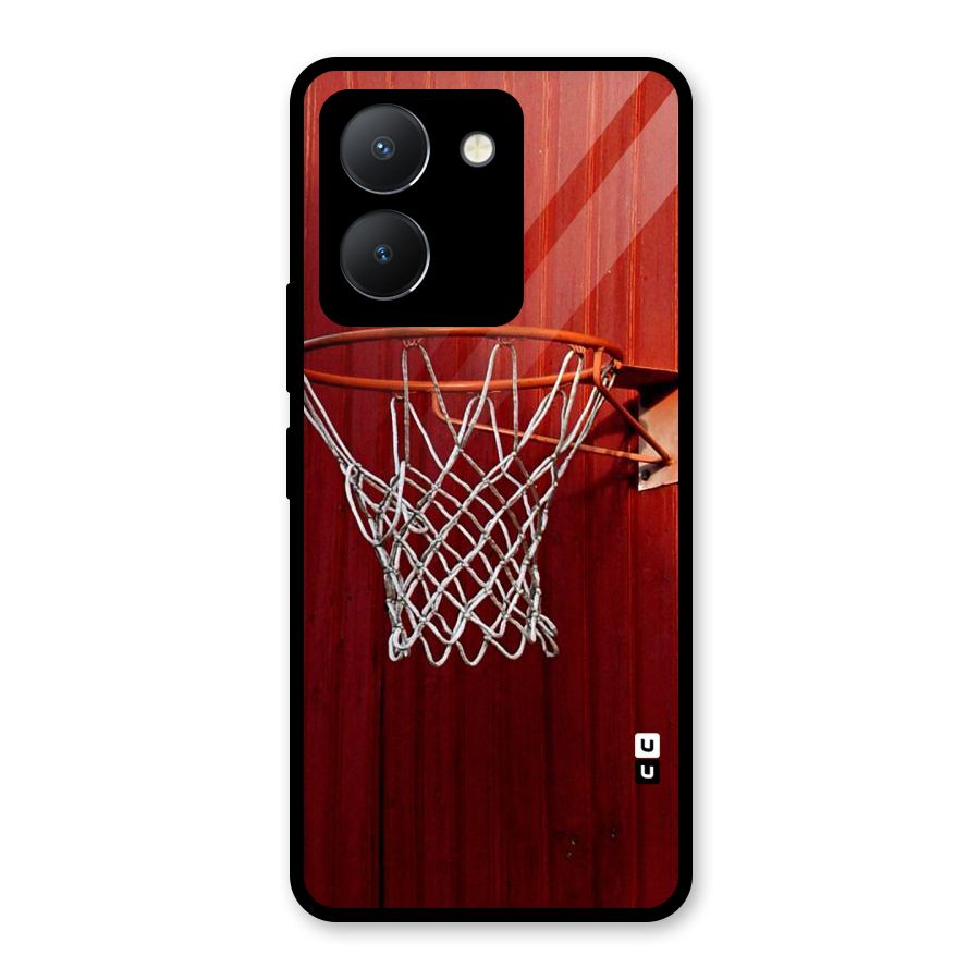 Basket Red Glass Back Case for Vivo Y36