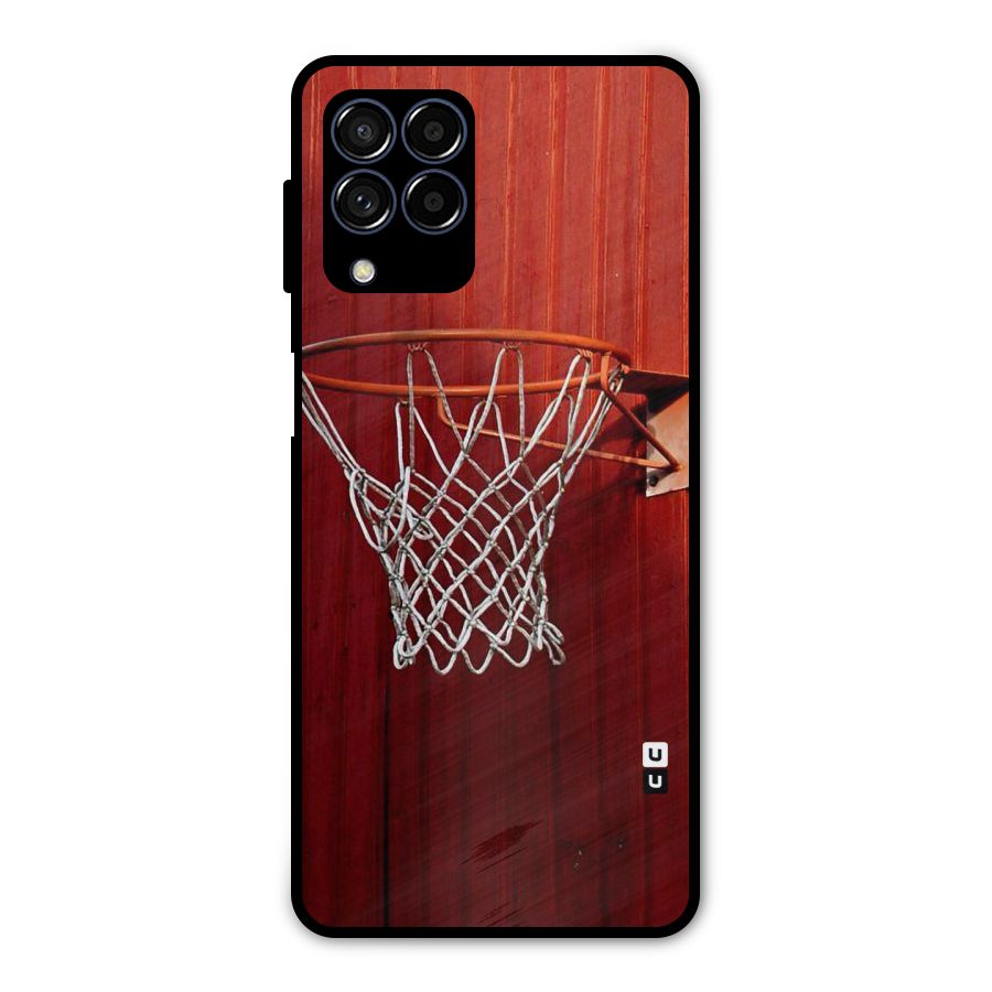 Basket Red Metal Back Case for Galaxy M53 5G