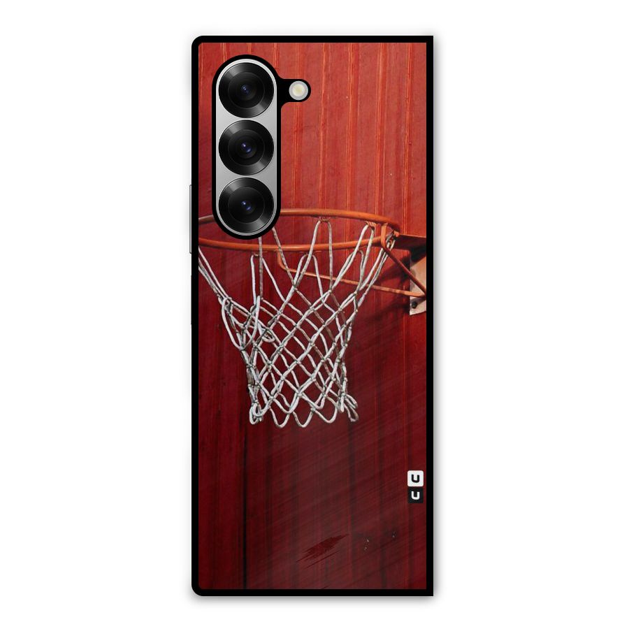 Basket Red Metal Back Case for Galaxy Z Fold6
