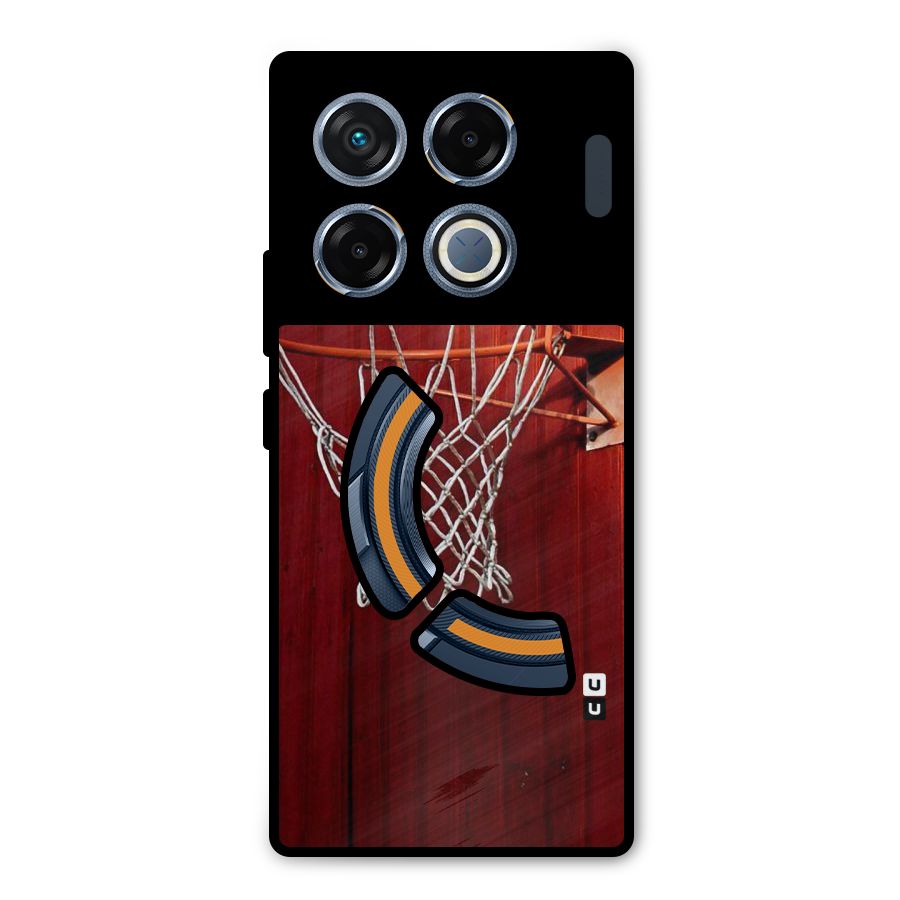 Basket Red Metal Back Case for Infinix GT 20 Pro