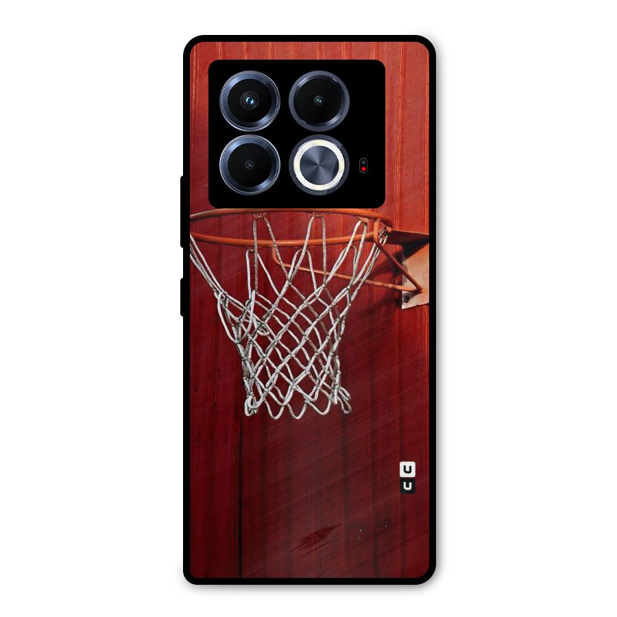 Basket Red Metal Back Case for Infinix Note 40 5G