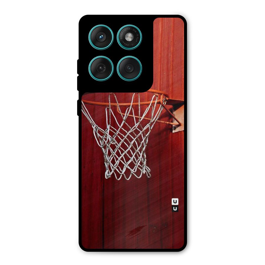 Basket Red Metal Back Case for Motorola Edge 60 Fusion