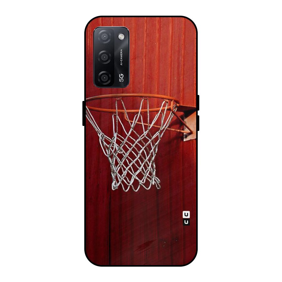 Basket Red Metal Back Case for Oppo A53s 5G