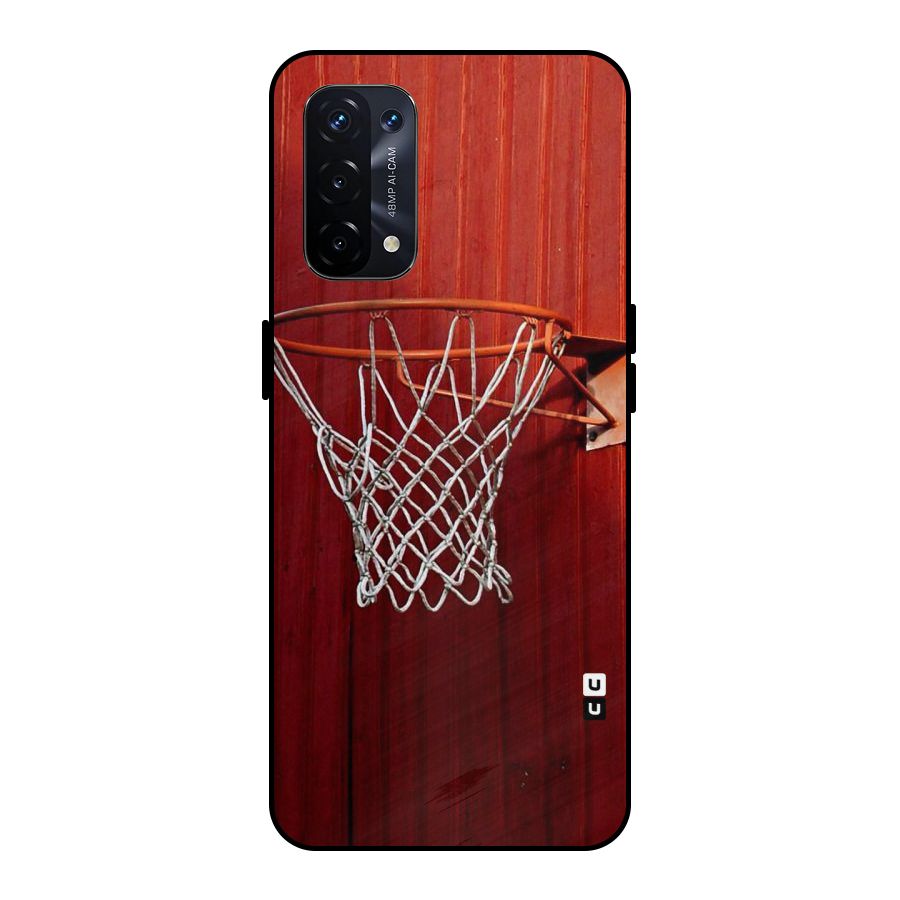 Basket Red Metal Back Case for Oppo A74 5G