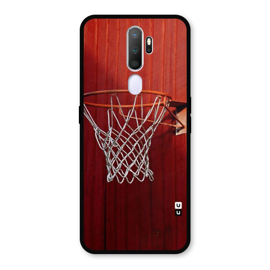 Basket Red Metal Back Case for Oppo A9 (2020)