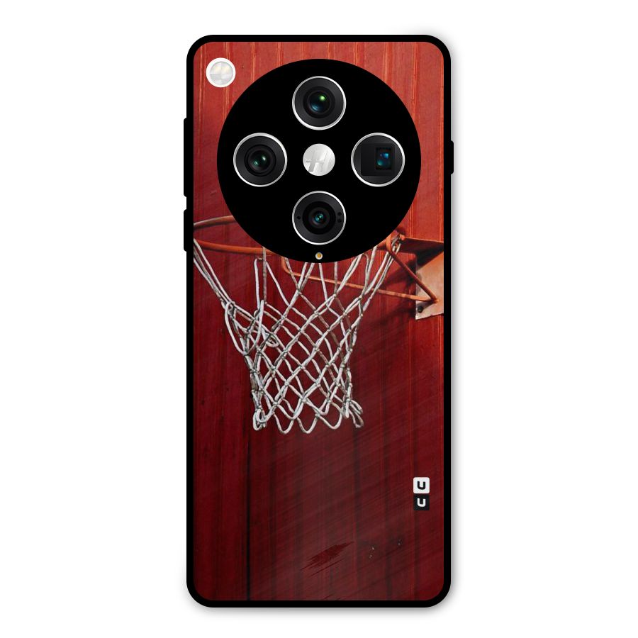 Basket Red Metal Back Case for Oppo Find X8 Pro
