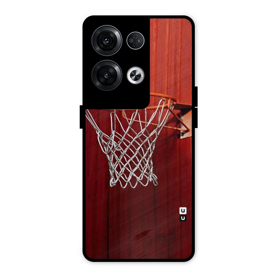 Basket Red Metal Back Case for Oppo Reno8 Pro 5G