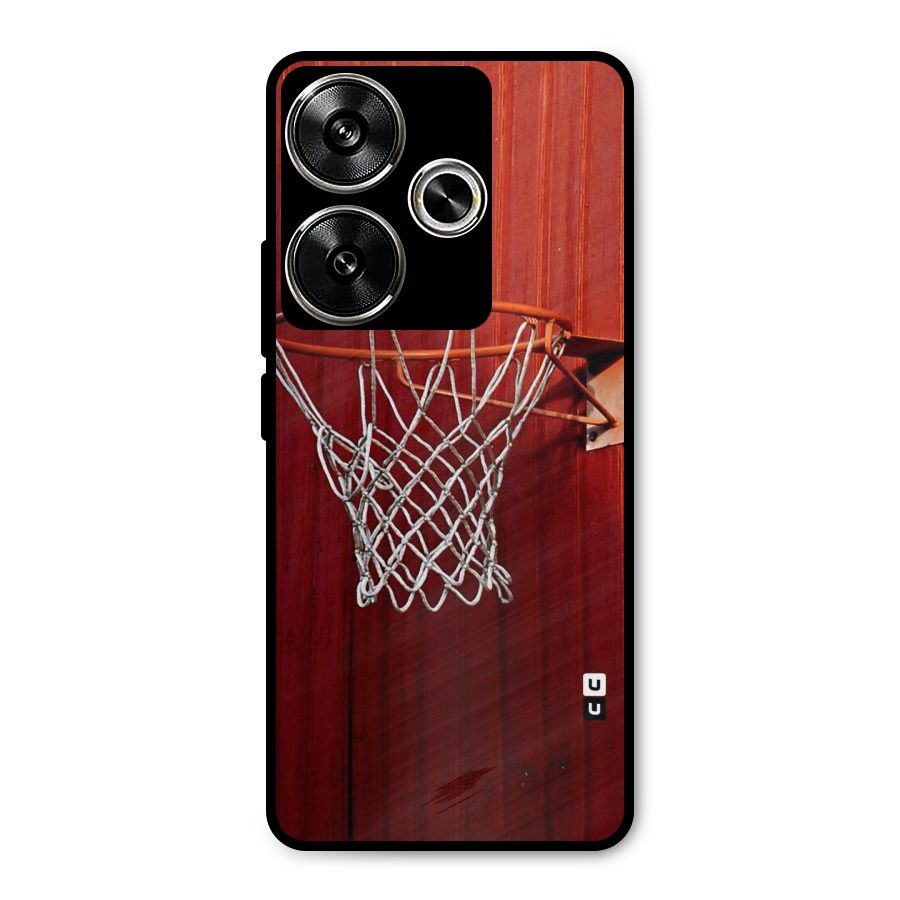 Basket Red Metal Back Case for Poco F6