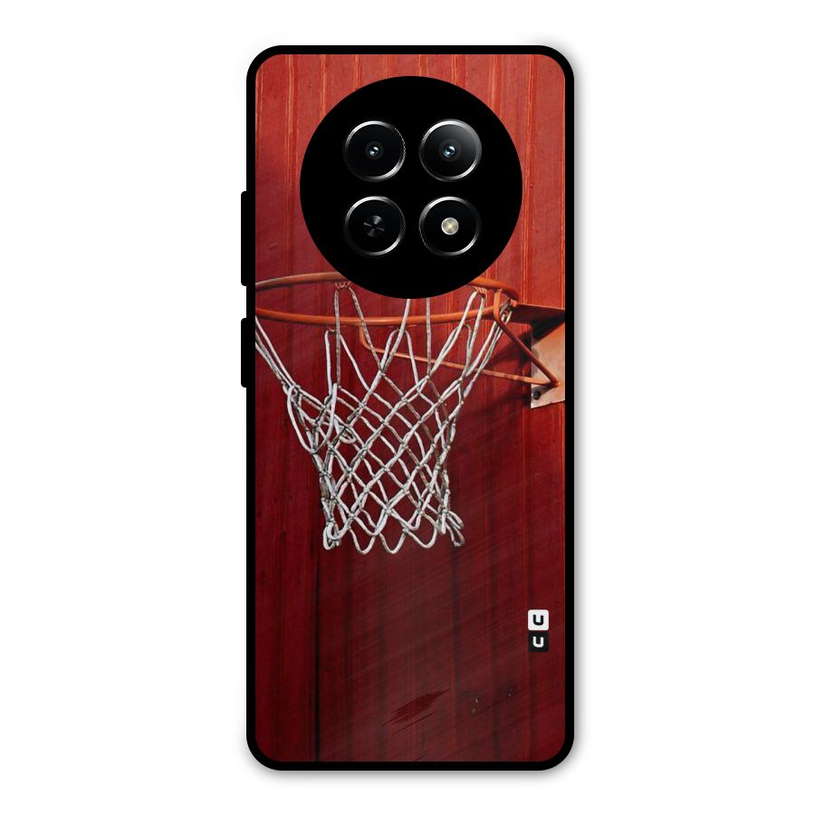 Basket Red Metal Back Case for Realme 12x 5G