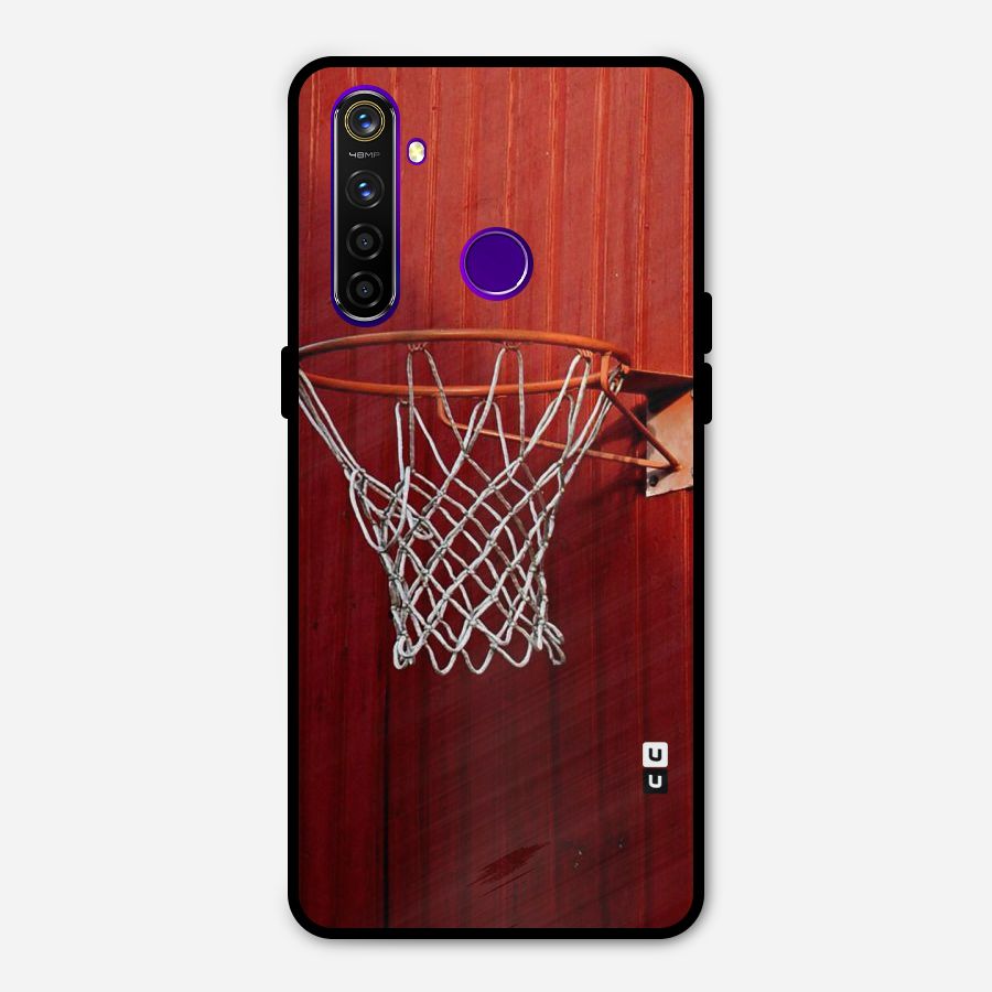 Basket Red Metal Back Case for Realme 5 Pro