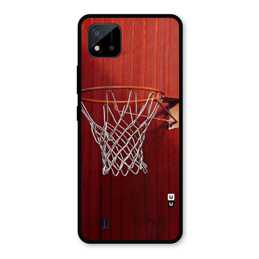 Basket Red Metal Back Case for Realme C11 2021