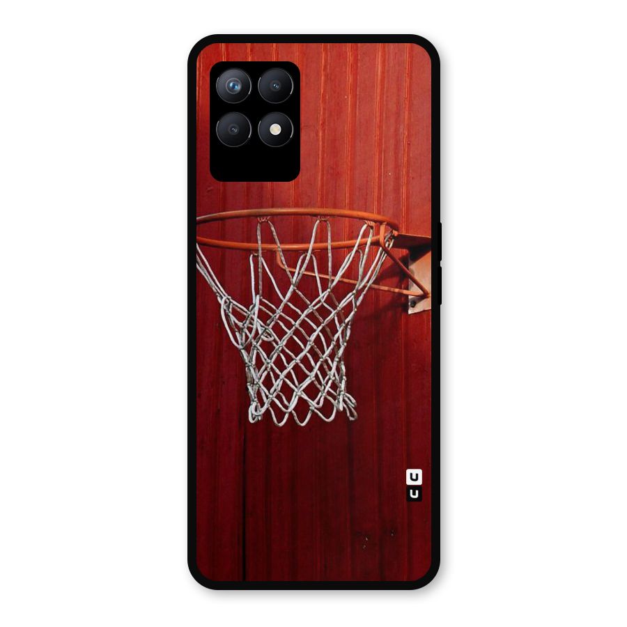 Basket Red Metal Back Case for Realme Narzo 50
