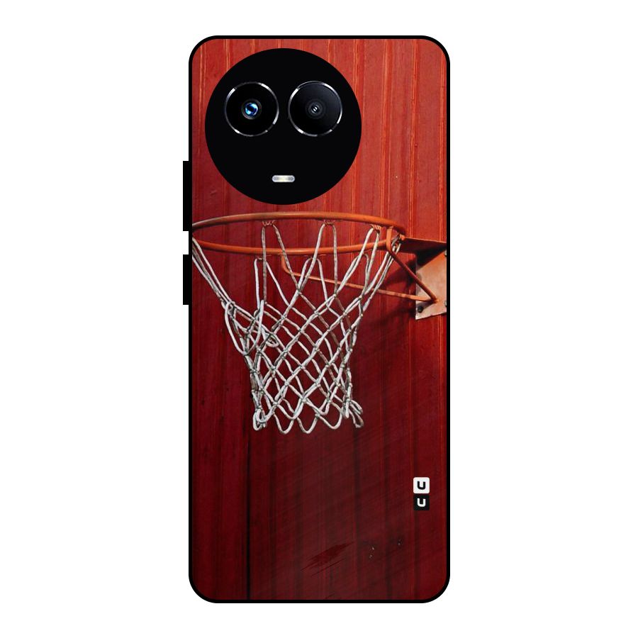 Basket Red Metal Back Case for Realme Narzo 60X