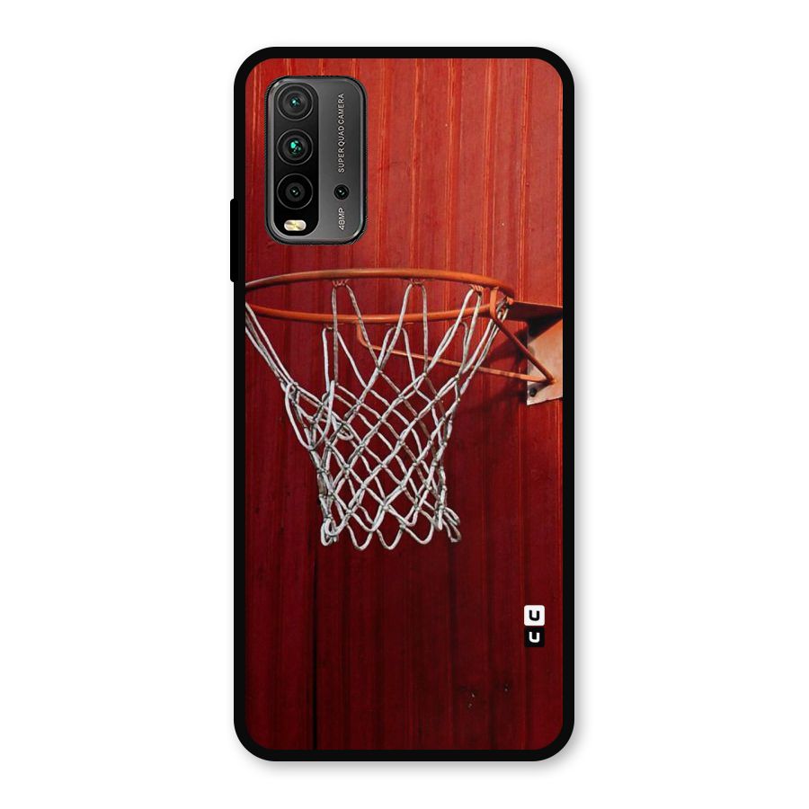 Basket Red Metal Back Case for Redmi 9 Power