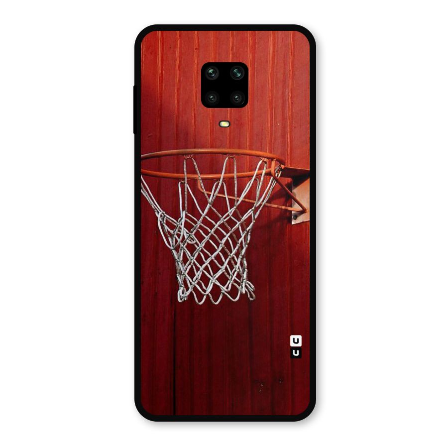 Basket Red Metal Back Case for Redmi Note 9 Pro Max
