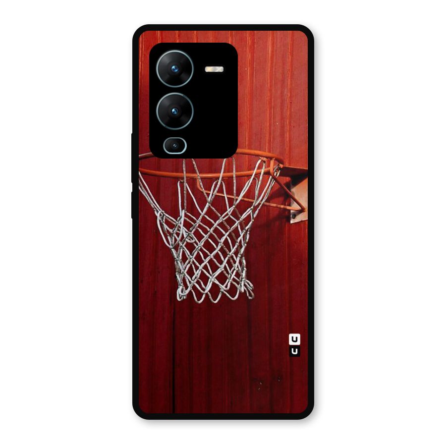 Basket Red Metal Back Case for Vivo V25 Pro