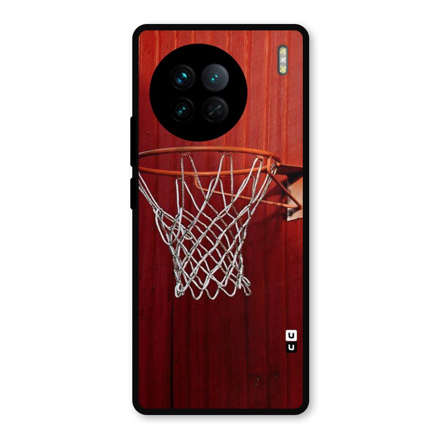 Basket Red Metal Back Case for Vivo X90