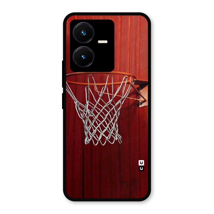Basket Red Metal Back Case for Vivo Y22