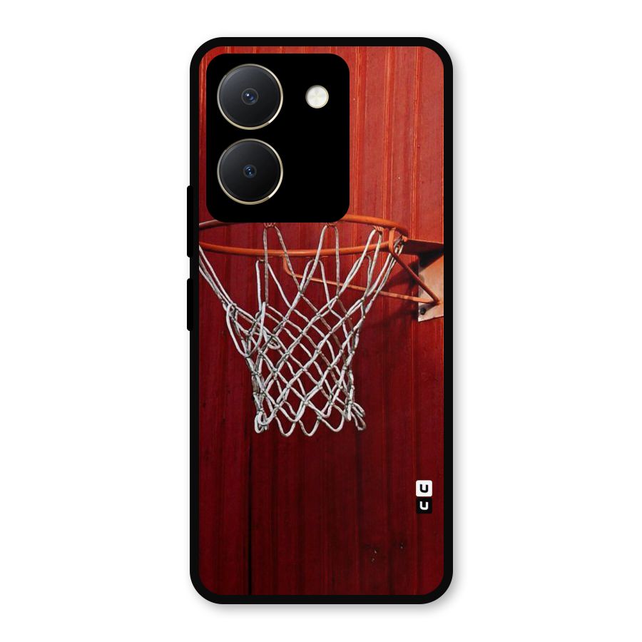 Basket Red Metal Back Case for Vivo Y36