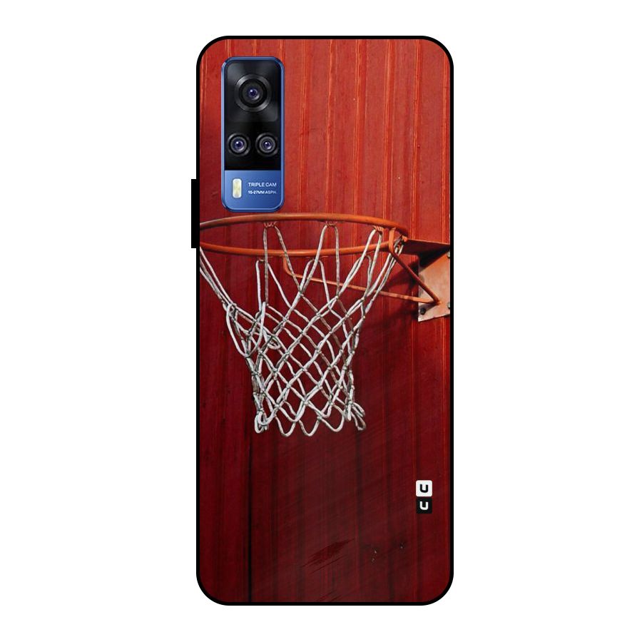 Basket Red Metal Back Case for Vivo Y51
