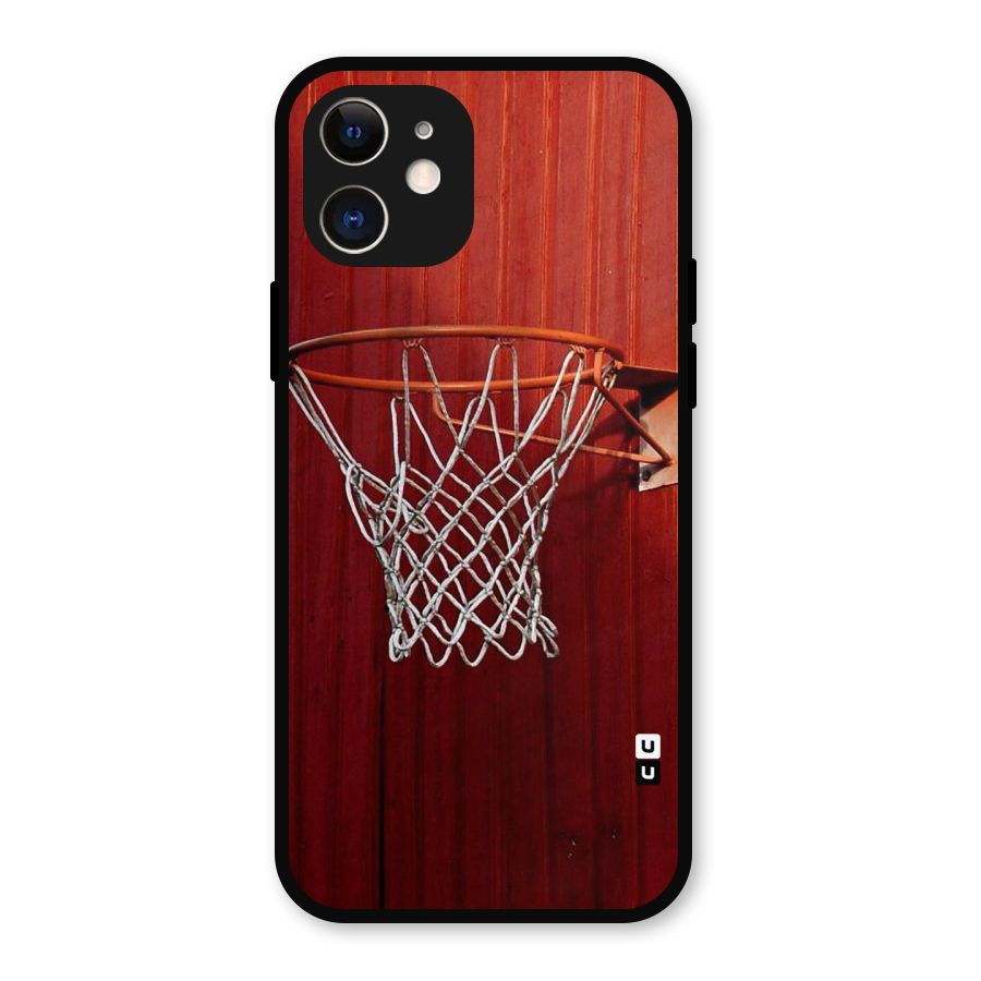 Basket Red Metal Back Case for iPhone 12