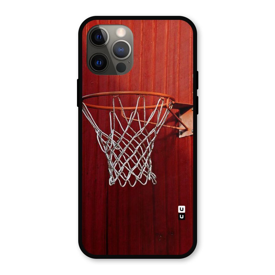 Basket Red Metal Back Case for iPhone 12 Pro