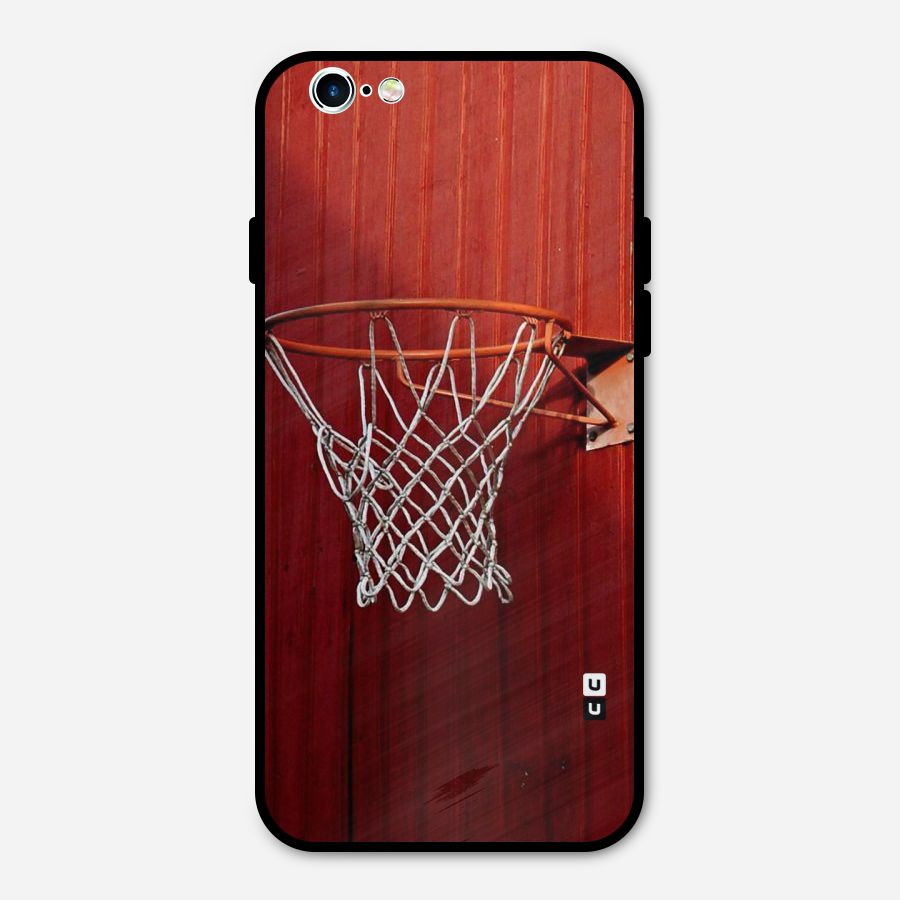 Basket Red Metal Back Case for iPhone 6 6s