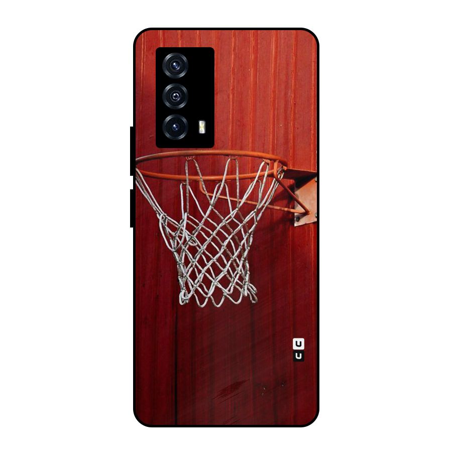 Basket Red Metal Back Case for iQOO Z5
