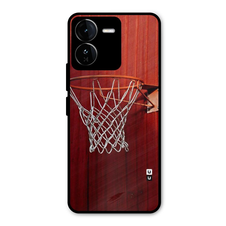 Basket Red Metal Back Case for iQOO Z9