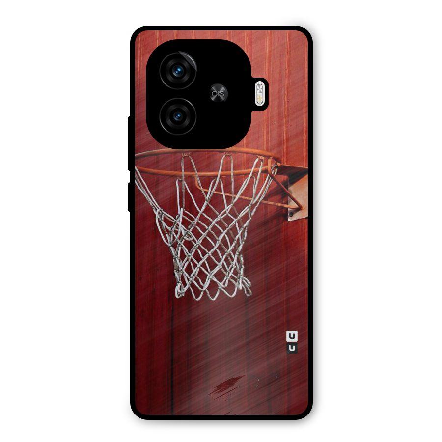 Basket Red Metal Back Case for iQOO Z9 Turbo
