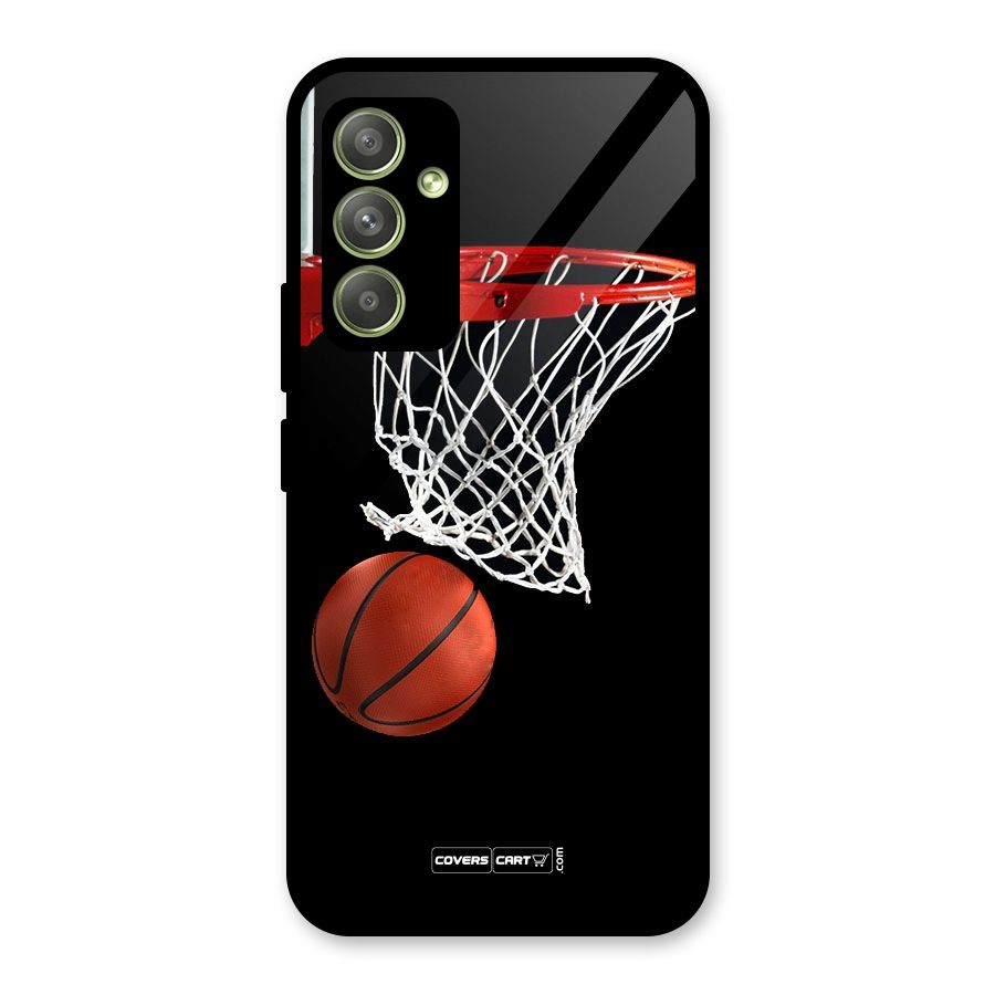 Basketball Glass Back Case for Galaxy A54
