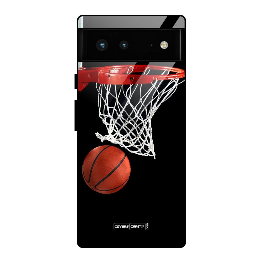Basketball Glass Back Case for Google Pixel 6