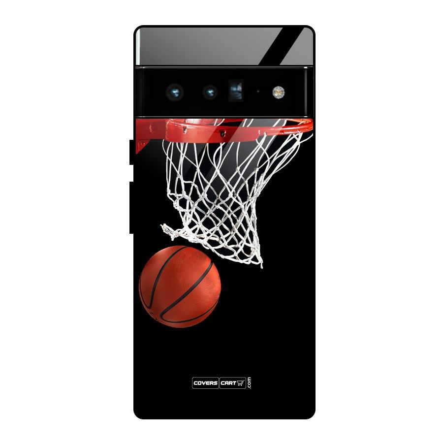 Basketball Glass Back Case for Google Pixel 6 Pro