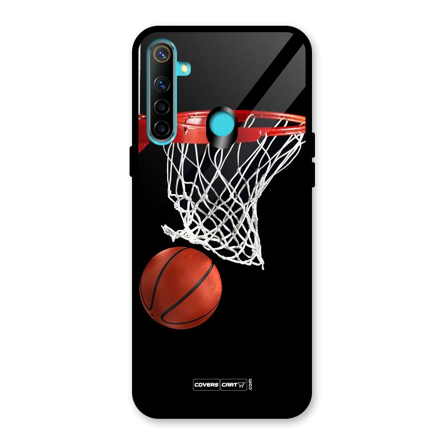 Basketball Glass Back Case for Realme Narzo 10