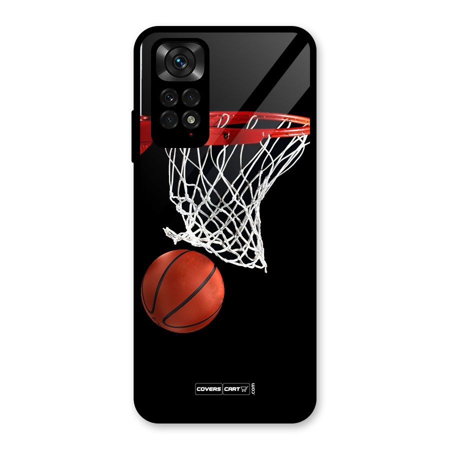 Basketball Glass Back Case for Redmi Note 11S