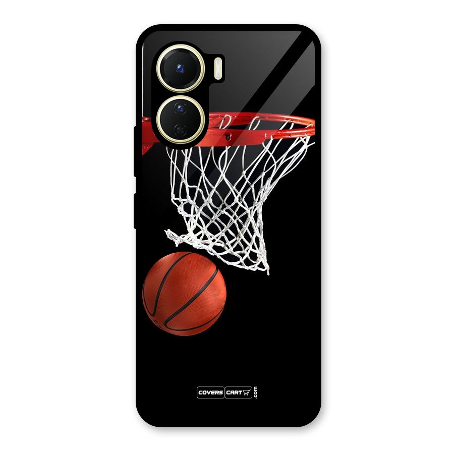 Basketball Glass Back Case for Vivo Y16
