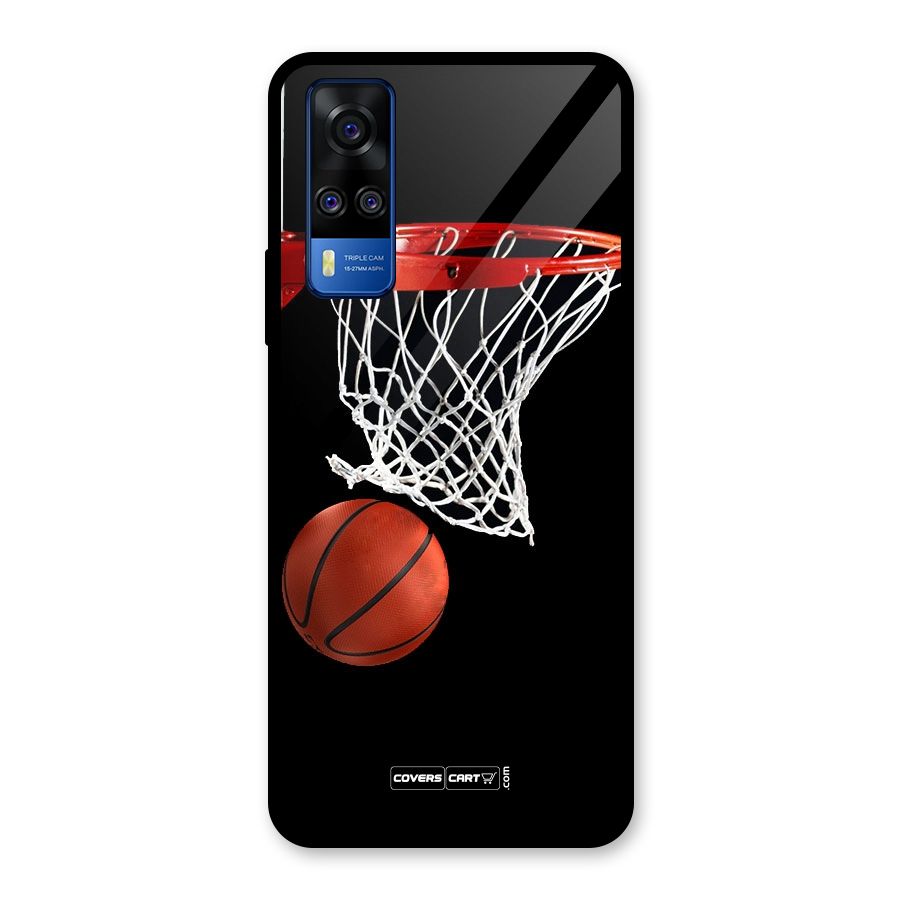 Basketball Glass Back Case for Vivo Y31