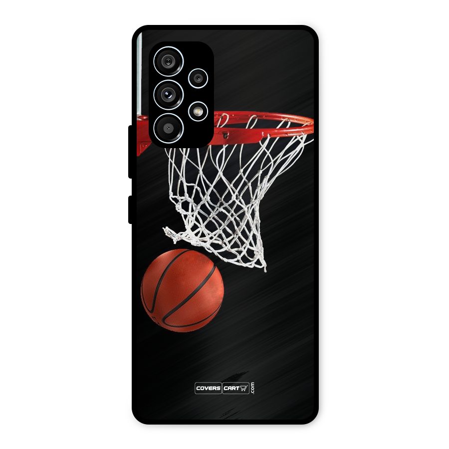 Basketball Metal Back Case for Galaxy A53 5G