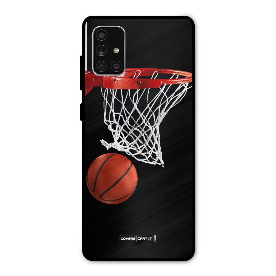 Basketball Metal Back Case for Galaxy A71