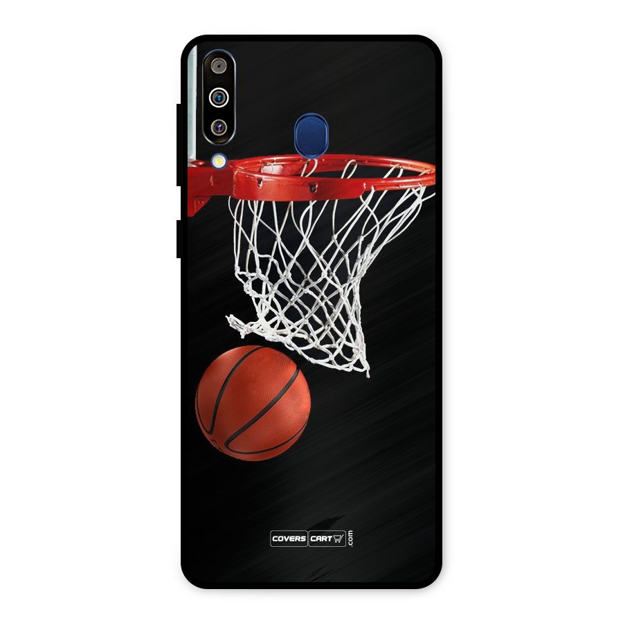 Basketball Metal Back Case for Galaxy M30