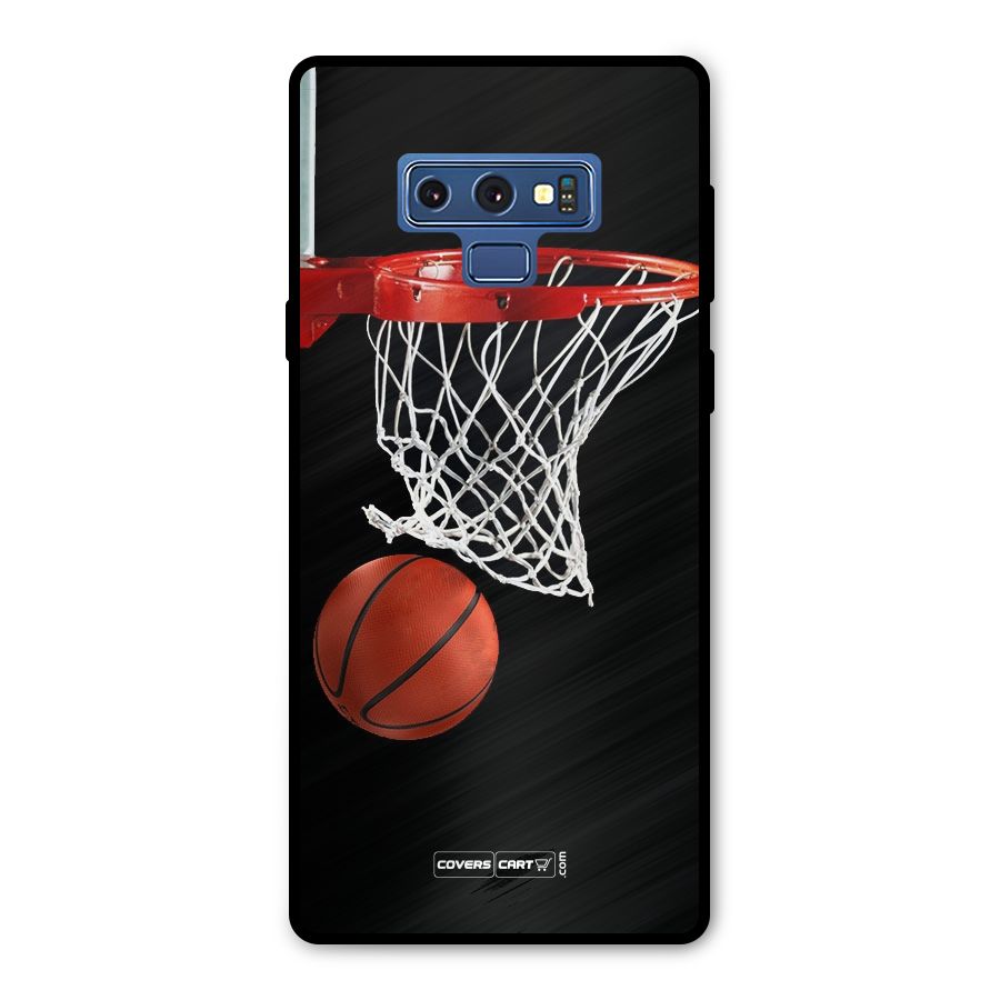 Basketball Metal Back Case for Galaxy Note 9