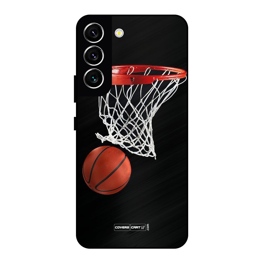 Basketball Metal Back Case for Galaxy S22 5G