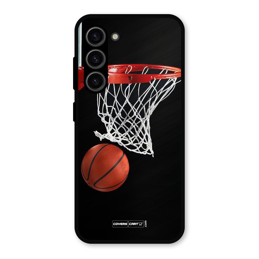 Basketball Metal Back Case for Galaxy S23