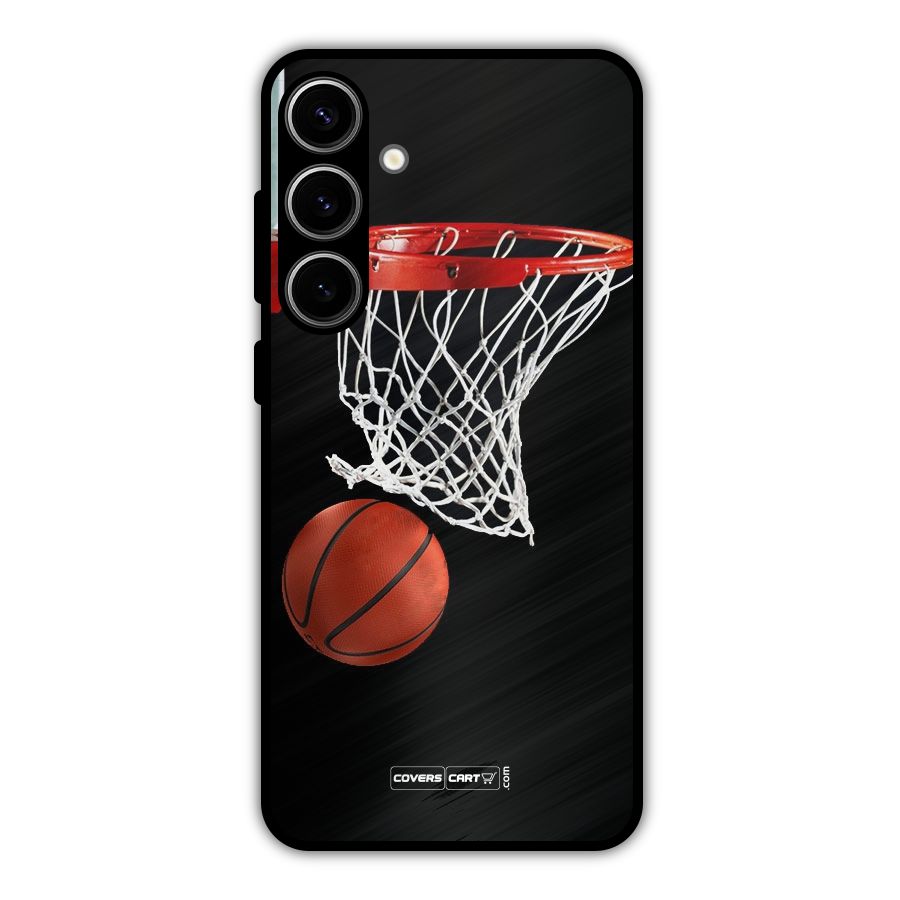 Basketball Metal Back Case for Galaxy S24 Plus
