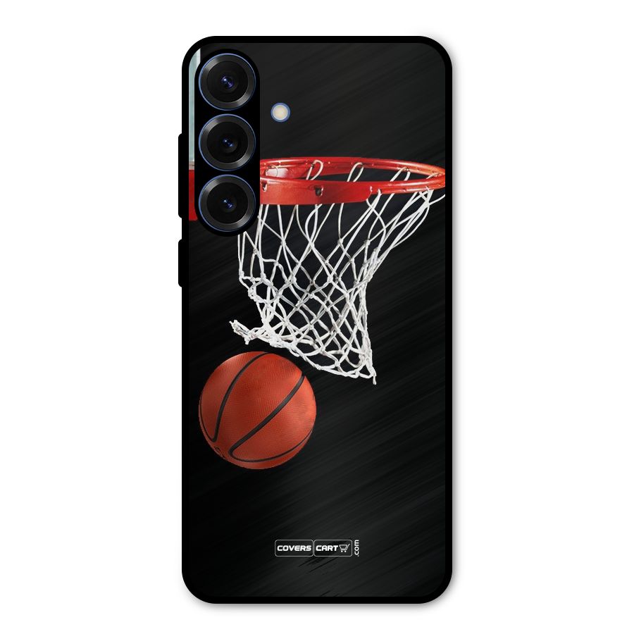 Basketball Metal Back Case for Galaxy S25 Plus