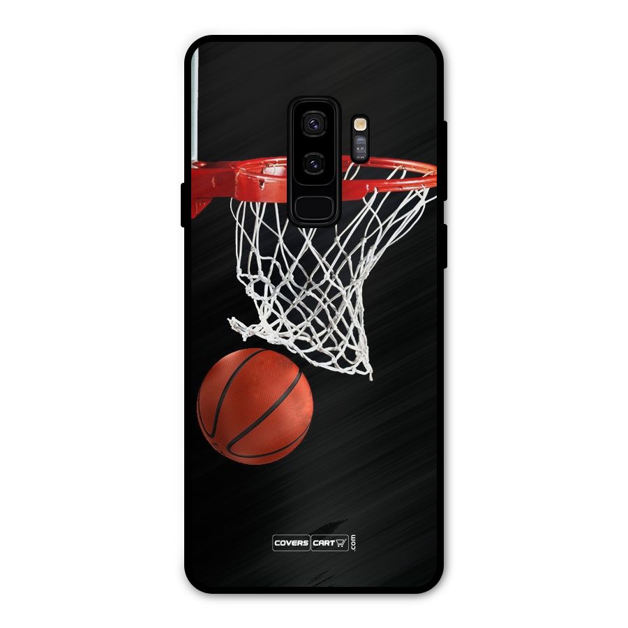 Basketball Metal Back Case for Galaxy S9 Plus