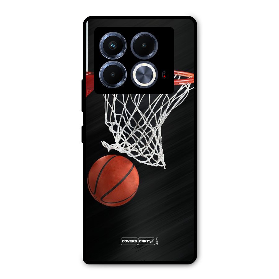 Basketball Metal Back Case for Infinix Note 40 5G