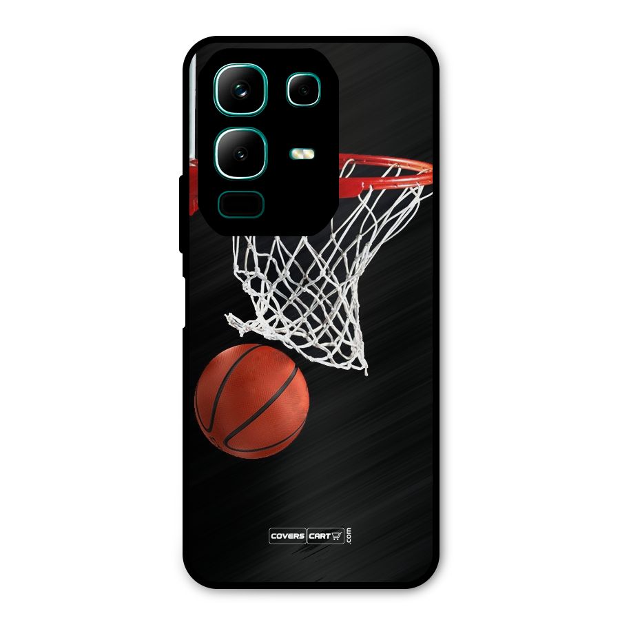 Basketball Metal Back Case for Infinix Note 50x