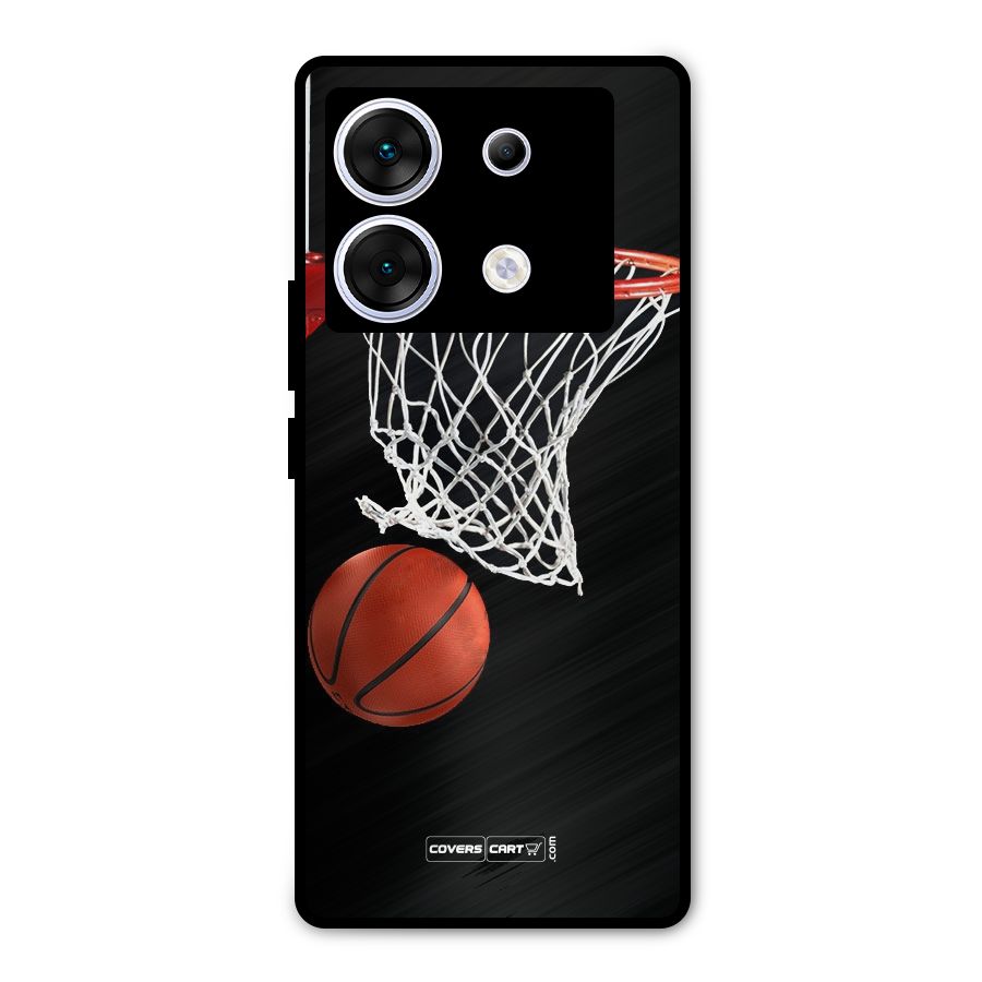 Basketball Metal Back Case for Infinix Zero 30 5G