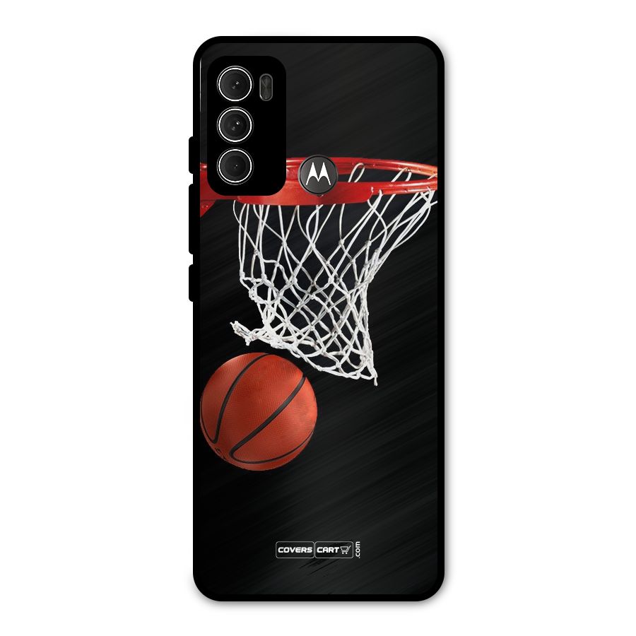 Basketball Metal Back Case for Moto G60